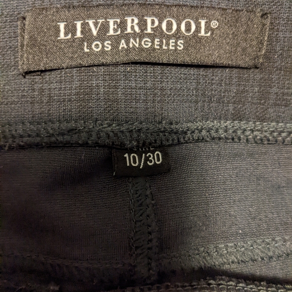 Liverpool Plaid Trousers - Picture 2 of 2